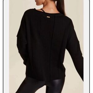 Alala Oversized Black Sweatshirt